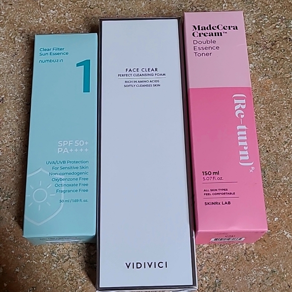 numbuz:n Other - Toner+Face Cleansing+Sun Essence